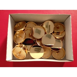 Guzik metalowy złoty